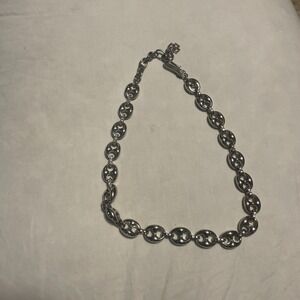 "ANNE TAYLOR" CHUNKY RHINESTONE NECKLACE